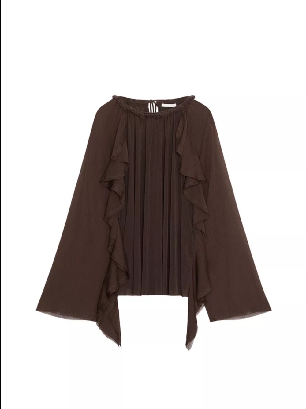 Flowy Ruffled Blouse